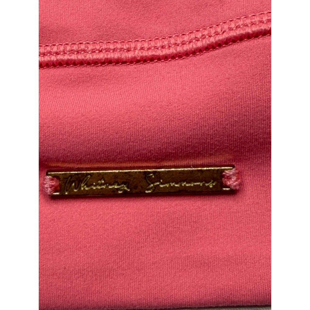 Gymshark‎ Whitney Simmons Sports Bra Women Size XS Coral Racerback - Picture 4 of 6
